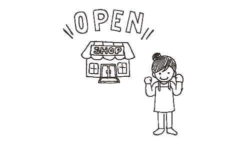 ショップ開店